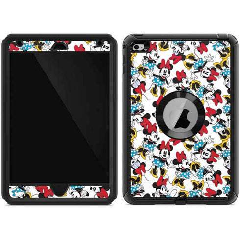 Disney Minnie Mouse Rockin Minnie Pattern Otterbox Defender iPad Skin