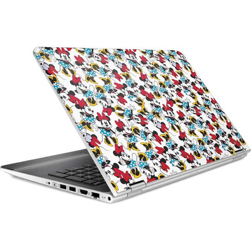 Disney Minnie Mouse Rockin Minnie Pattern HP Pavilion Skin