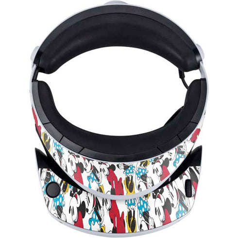 Disney Minnie Mouse Rockin Minnie Pattern PlayStation VR2 Skin