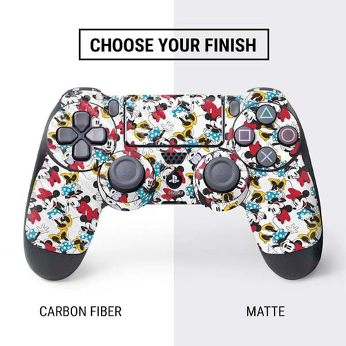 Disney Minnie Mouse Rockin Minnie Pattern PS4 Controller Skin
