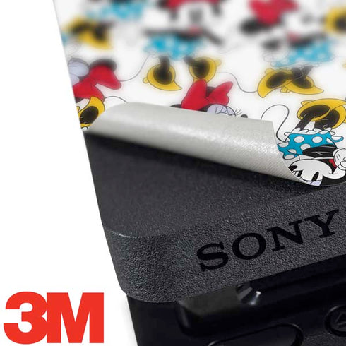 Disney Minnie Mouse Rockin Minnie Pattern PS4 Slim Bundle Skin