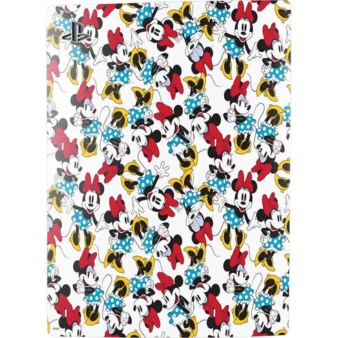 Disney Minnie Mouse Rockin Minnie Pattern PS5 Console Skin