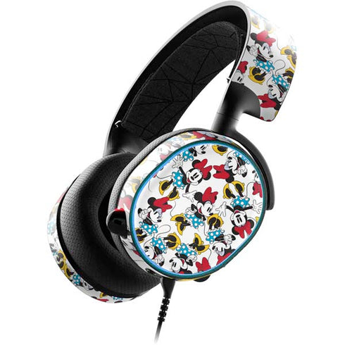 Disney Minnie Mouse Rockin Minnie Pattern SteelSeries Arctis 3 Skin