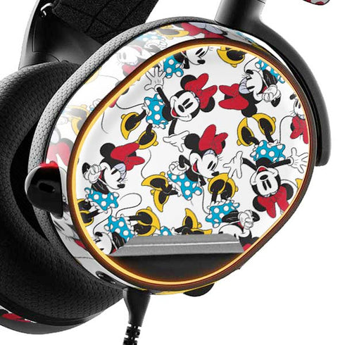 Disney Minnie Mouse Rockin Minnie Pattern SteelSeries Arctis 5 Skin