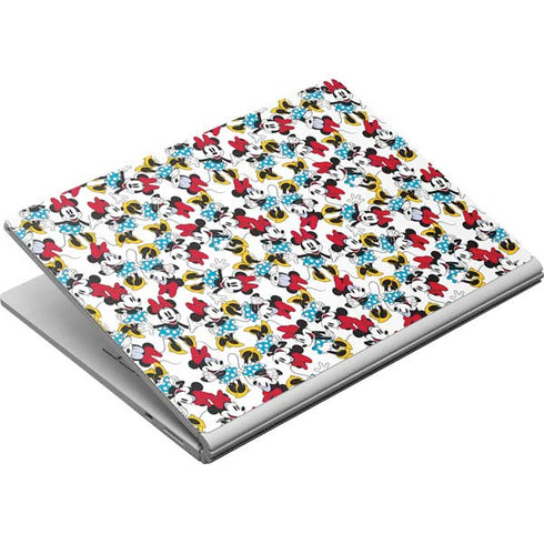 Disney Minnie Mouse Rockin Minnie Pattern Surface Book Skin