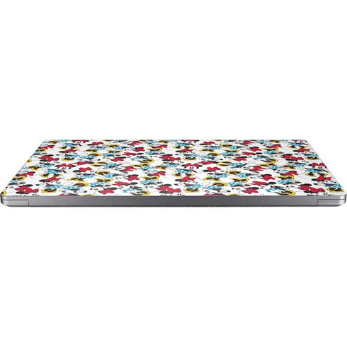 Disney Minnie Mouse Rockin Minnie Pattern Universal Laptop 11in (8.8 x 6.2in) Skin