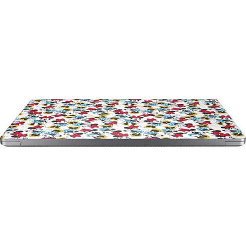Disney Minnie Mouse Rockin Minnie Pattern Universal Laptop 12in (9.8 x 6.8in) Skin