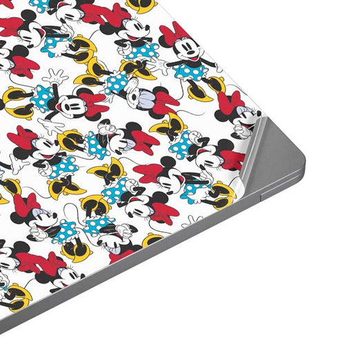 Disney Minnie Mouse Rockin Minnie Pattern Universal Laptop 14in (11.4 x 8.2in) Skin
