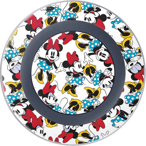 Disney Minnie Mouse Rockin Minnie Pattern Wireless Charger Skin