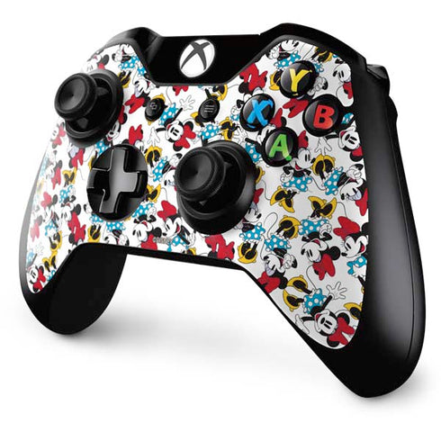 Disney Minnie Mouse Rockin Minnie Pattern Xbox One Controller Skin