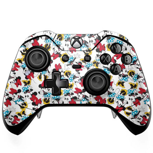 Disney Minnie Mouse Rockin Minnie Pattern Xbox One Elite Controller Skin