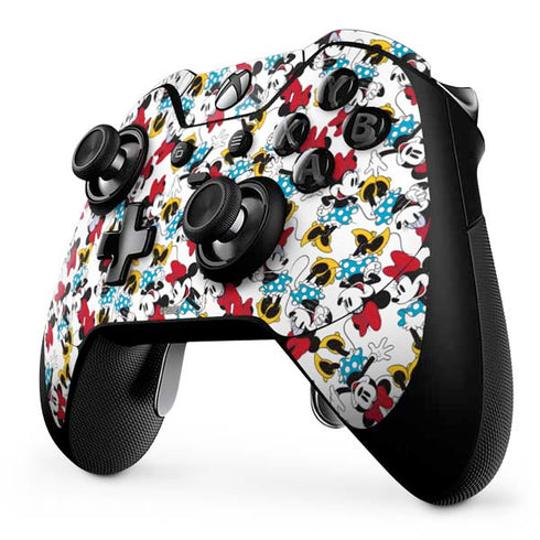 Disney Minnie Mouse Rockin Minnie Pattern Xbox One Elite Controller Skin