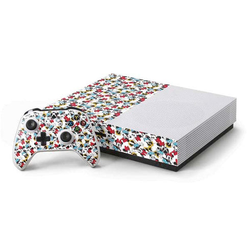Disney Minnie Mouse Rockin Minnie Pattern Xbox One Skins