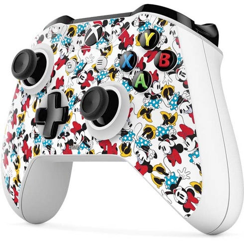 Disney Minnie Mouse Rockin Minnie Pattern Xbox One S Controller Skin
