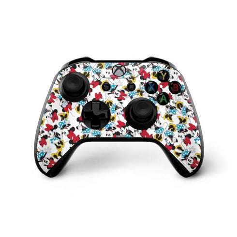 Disney Minnie Mouse Rockin Minnie Pattern Xbox One X Controller Skin
