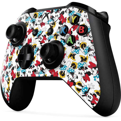 Disney Minnie Mouse Rockin Minnie Pattern Xbox One X Controller Skin