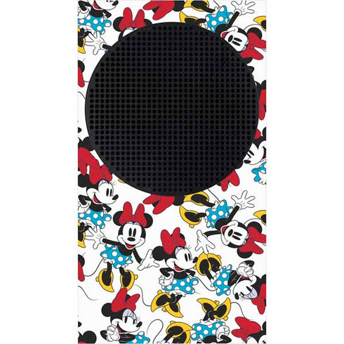 Disney Minnie Mouse Rockin Minnie Pattern Xbox Series S Console Skin