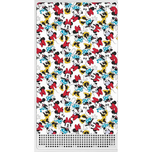 Disney Minnie Mouse Rockin Minnie Pattern Xbox Series S Console Skin