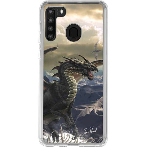 Tom Wood Rogue Dragon Galaxy A21 Clear Case