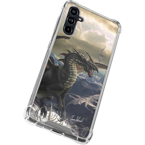 Rogue Dragon by Tom Wood Galaxy A54 5G Clear Case