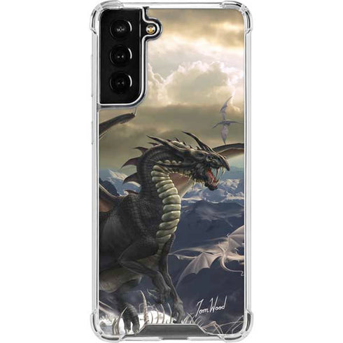 Tom Wood Rogue Dragon Galaxy S21 FE Clear Case