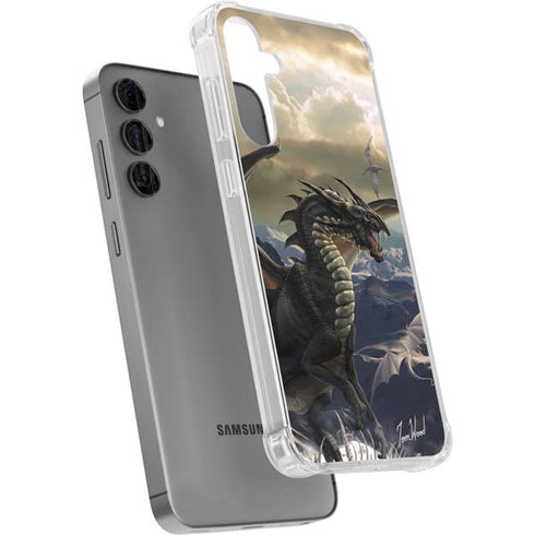Rogue Dragon by Tom Wood Galaxy S24 Plus Clear Case