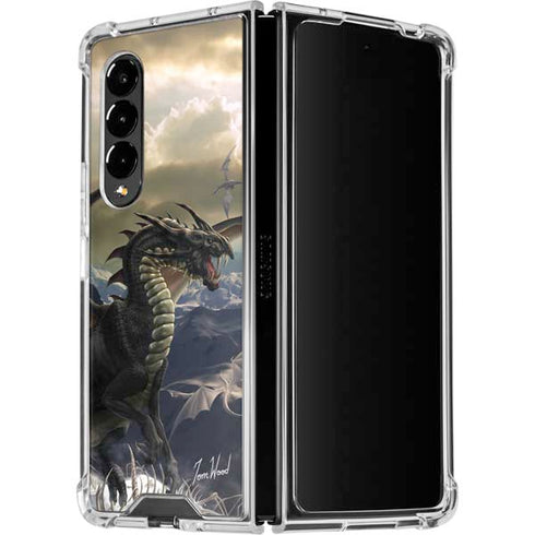 Tom Wood Rogue Dragon Galaxy Z Fold4 5G Clear Case