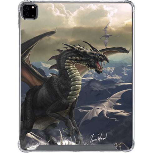 Tom Wood Rogue Dragon iPad Pro 12.9in (2020) Clear Case