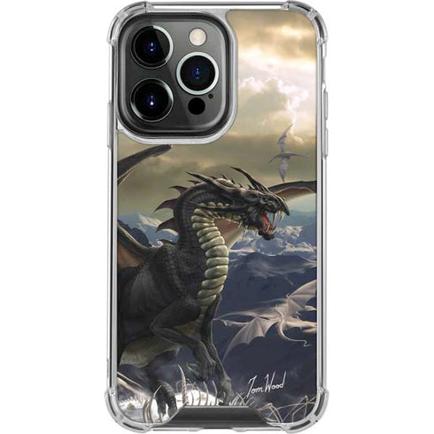 Tom Wood Rogue Dragon iPhone 14 Pro Clear Case