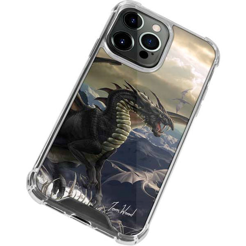 Tom Wood Rogue Dragon iPhone 14 Pro Clear Case