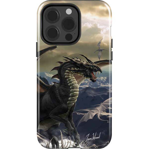 Rogue Dragon by Tom Wood iPhone 15 Pro Impact Case
