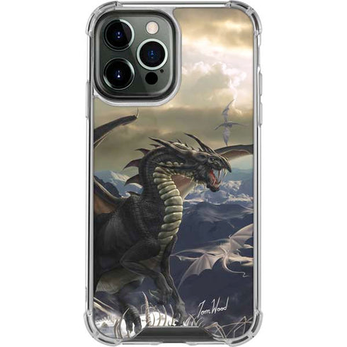 Tom Wood Rogue Dragon iPhone 14 Pro Max Clear Case