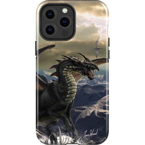 Rogue Dragon by Tom Wood iPhone 15 Pro Max Impact Case