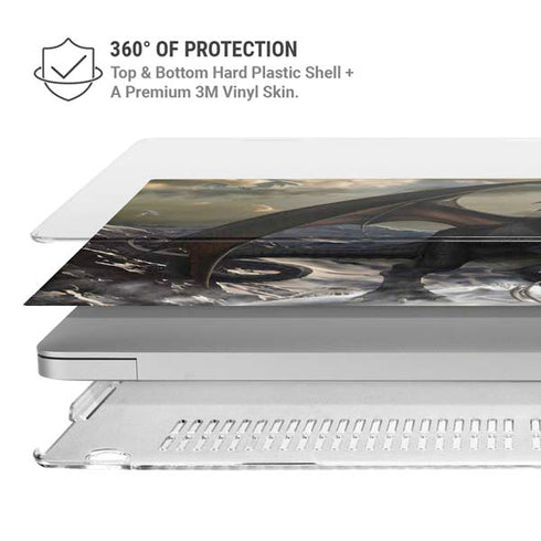 Rogue Dragon by Tom Wood MacBook Air 15in (2023-2025) Case plus Skin