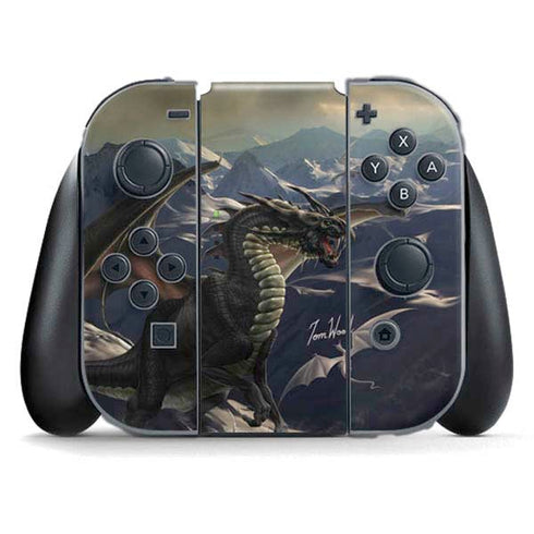 Rogue Dragon by Tom Wood Nintendo Switch (2017-2021) Joy-Con Controller Skin
