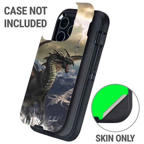 Rogue Dragon by Tom Wood Otterbox Defender iPhone Skin