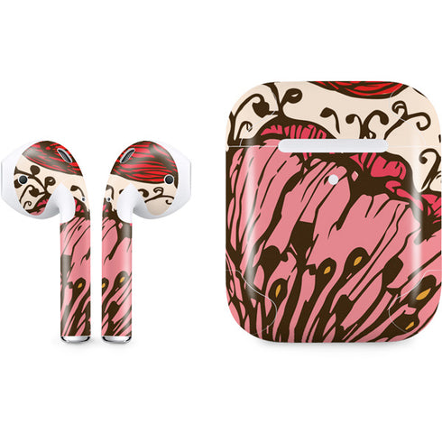 Rose Bud Floral Apple AirPods 2 Skin