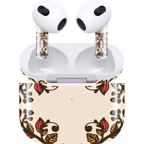 Rose Bud Floral Apple AirPods (3rd Gen 2021) Skin
