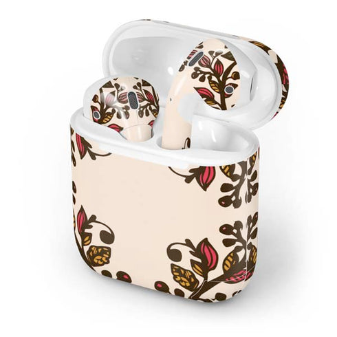 Rose Bud Floral Apple AirPods Skin
