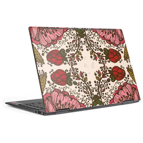 Rose Bud Floral HP Envy Skin