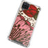 Rose Bud Floral Galaxy A12 Clear Case