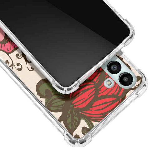 Rose Bud Floral Galaxy A13 5G Clear Case