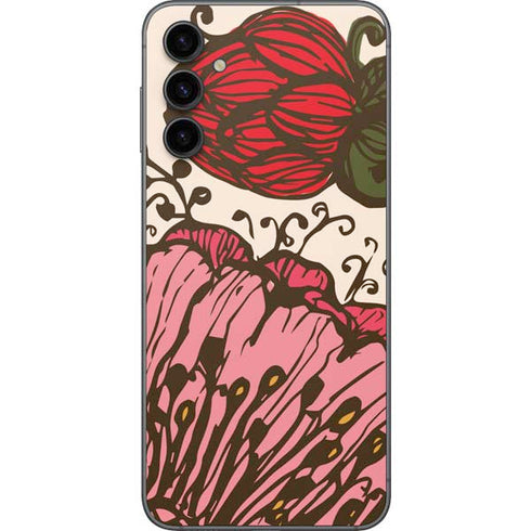 Rose Bud Floral Galaxy A14 5G Skin
