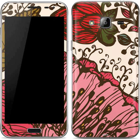 Rose Bud Floral Galaxy J3 Skin