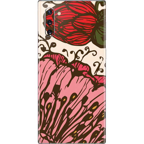 Rose Bud Floral Galaxy Note 10 Skin