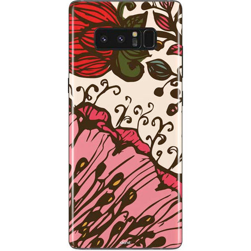 Rose Bud Floral Galaxy Note 8 Skin