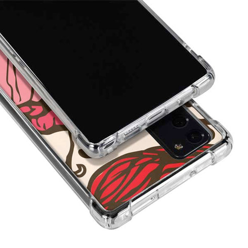 Rose Bud Floral Galaxy Note20 5G Clear Case