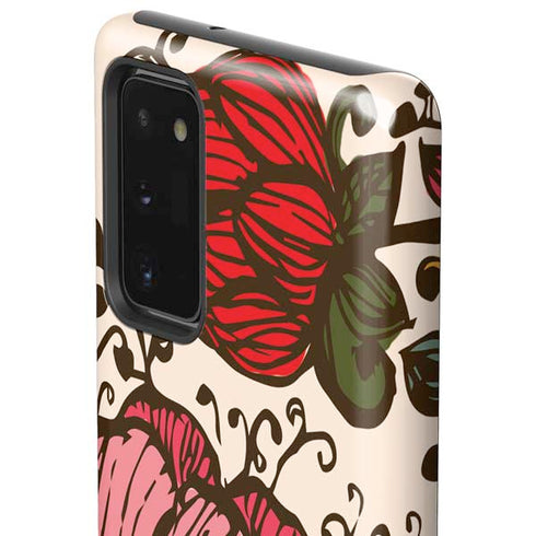 Rose Bud Floral Galaxy Note20 5G Pro Case