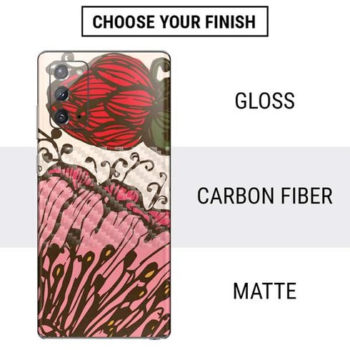 Rose Bud Floral Galaxy Note20 5G Skin