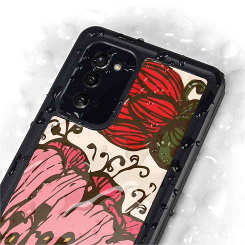 Rose Bud Floral Galaxy Note20 5G Waterproof Case